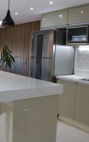 Apartamento à venda com 90m², 2 quartos e 1 vagaCozinha e Área de Serviço