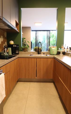 Casa de condomínio para alugar com 400m², 2 quartos e 4 vagasCozinha