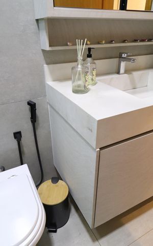 Casa de condomínio para alugar com 400m², 2 quartos e 4 vagasBanheiro da Suíte 2