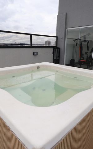 Apartamento à venda com 39m², 2 quartos e 1 vagaÁrea comum