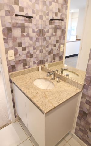 Studio à venda com 44m², 1 quarto e 1 vagaBanheiro