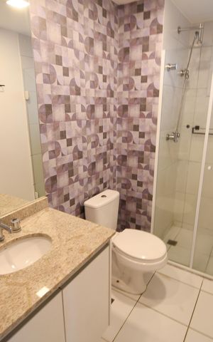 Studio à venda com 44m², 1 quarto e 1 vagaBanheiro