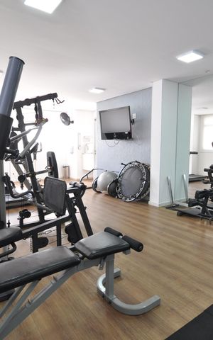 Apartamento à venda com 157m², 2 quartos e 3 vagasÁrea comum - Academia