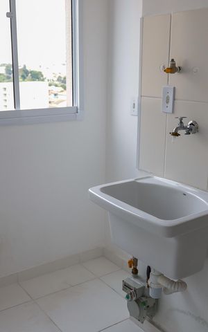 Apartamento à venda com 47m², 2 quartos e 1 vaga Apartamento à venda com 47m², 2 quartos e 1 vagaLavanderia