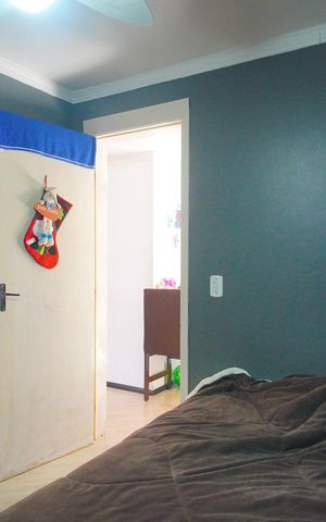 Apartamento à venda com 45m², 2 quartos e 2 vagasQuarto 1