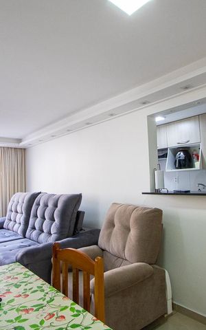 Apartamento à venda com 45m², 2 quartos e 1 vaga Apartamento à venda com 45m², 2 quartos e 1 vagaSala