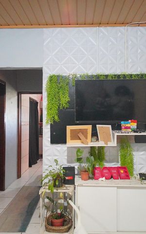 Casa à venda com 100m², 2 quartos e 3 vagasSala
