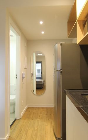 Studio para alugar com 24m², 1 quarto e sem vagaCozinha