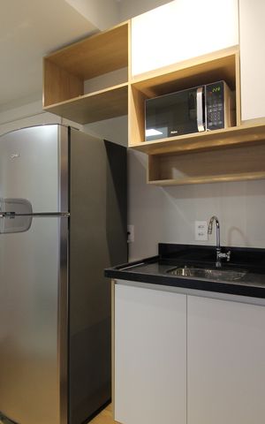Studio para alugar com 24m², 1 quarto e sem vagaCozinha
