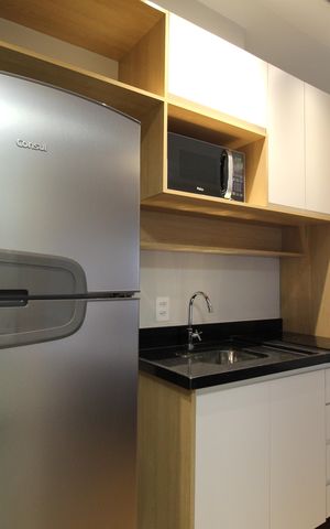Studio para alugar com 24m², 1 quarto e sem vagaCozinha