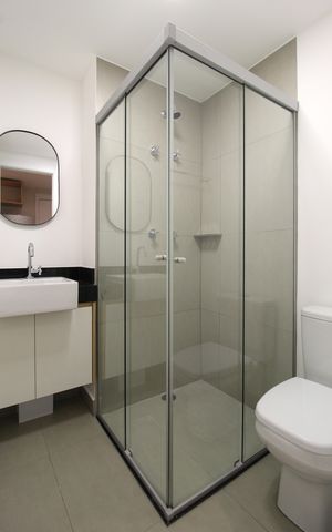 Studio para alugar com 24m², 1 quarto e sem vagaBanheiro