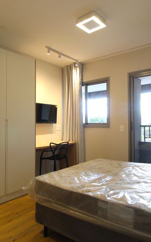 Studio para alugar com 24m², 1 quarto e sem vagaStudio