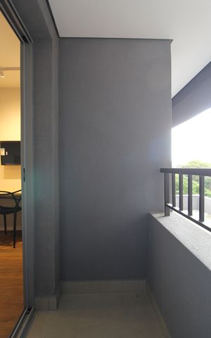 Studio para alugar com 24m², 1 quarto e sem vagaVaranda