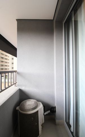 Studio para alugar com 24m², 1 quarto e sem vagaVaranda