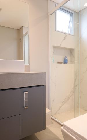 Apartamento para alugar com 190m², 3 quartos e 3 vagasBanheiro da Suíte 2