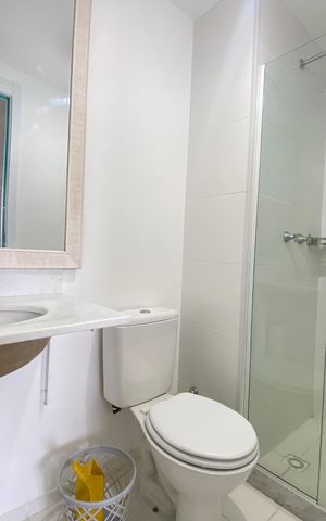 Apartamento para alugar com 50m², 2 quartos e 1 vaga Apartamento para alugar com 50m², 2 quartos e 1 vagaBanheiro Social