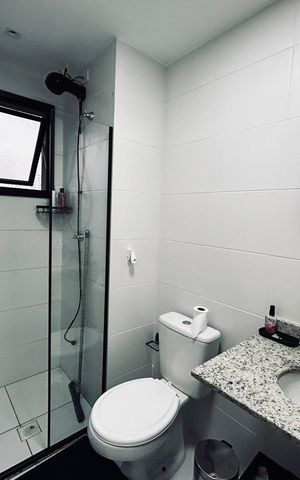 Apartamento à venda com 24m², 1 quarto e sem vaga Apartamento à venda com 24m², 1 quarto e sem vagaBanheiro