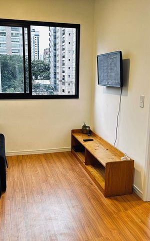 Apartamento à venda com 24m², 1 quarto e sem vaga Apartamento à venda com 24m², 1 quarto e sem vagaSala / Cozinha