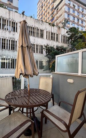 Apartamento à venda com 91m², 1 quarto e 1 vagaCobertura
