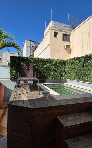 Apartamento à venda com 91m², 1 quarto e 1 vagaCobertura