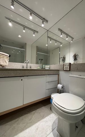 Apartamento à venda com 91m², 1 quarto e 1 vagaBanheiro Social