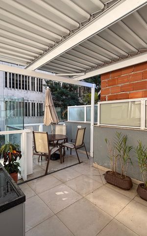 Apartamento à venda com 91m², 1 quarto e 1 vagaCobertura