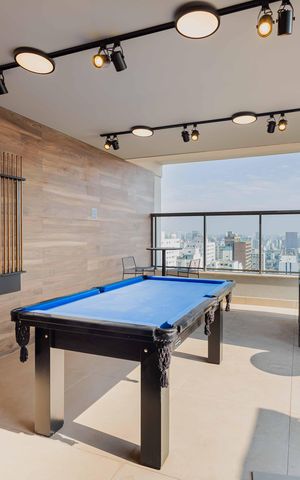 Studio à venda com 27m², 1 quarto e sem vagaÁrea comum