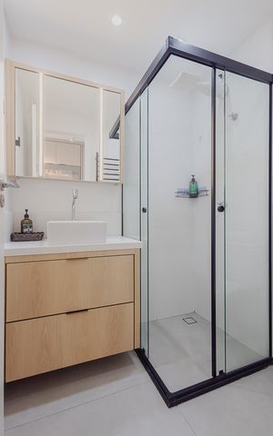 Studio à venda com 27m², 1 quarto e sem vagaBanheiro