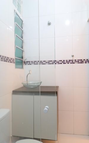 Casa para alugar com 51m², 1 quarto e sem vagaBanheiro