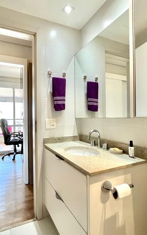 Apartamento para alugar com 97m², 3 quartos e 2 vagas Apartamento para alugar com 97m², 3 quartos e 2 vagasBanheiro