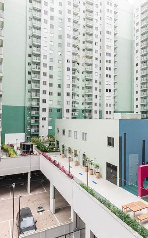 Apartamento à venda com 47m², 2 quartos e sem vagaVaranda
