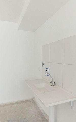 Apartamento à venda com 47m², 2 quartos e sem vagaCozinha e Área de Serviço