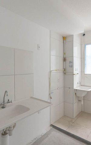 Apartamento à venda com 47m², 2 quartos e sem vagaCozinha e Área de Serviço