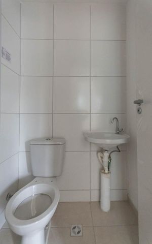 Apartamento à venda com 47m², 2 quartos e sem vagaBanheiro
