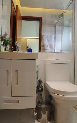 Casa de condomínio à venda com 441m², 3 quartos e 2 vagasBanheiro da Suíte 1