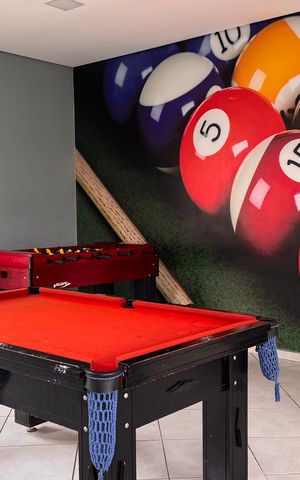 Apartamento à venda com 44m², 2 quartos e 1 vaga Apartamento à venda com 44m², 2 quartos e 1 vagaÁrea comum - Salão de jogos