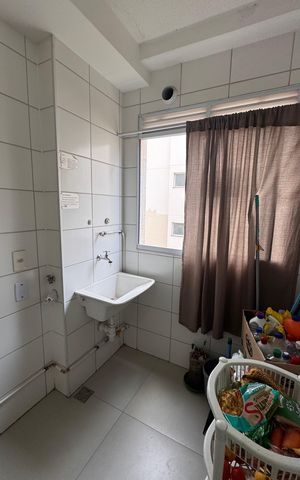 Apartamento à venda com 44m², 2 quartos e 1 vaga Apartamento à venda com 44m², 2 quartos e 1 vagaÁrea de Serviço