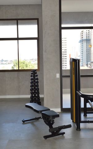 Apartamento à venda com 127m², 3 quartos e 2 vagasÁrea comum - Academia