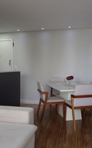 Apartamento à venda com 63m², 2 quartos e 1 vagaSala