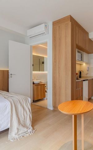 Studio à venda com 24m², 1 quarto e sem vagaStudio
