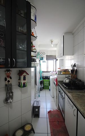 Apartamento à venda com 64m², 3 quartos e 2 vagasCozinha e Área de Serviço