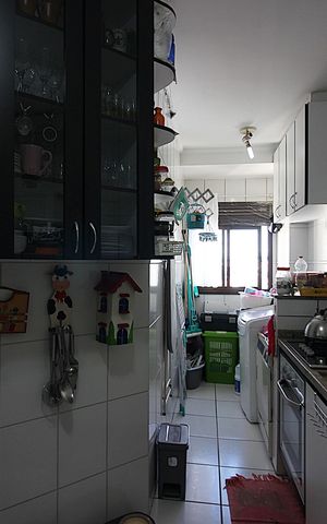 Apartamento à venda com 64m², 3 quartos e 2 vagasCozinha e Área de Serviço