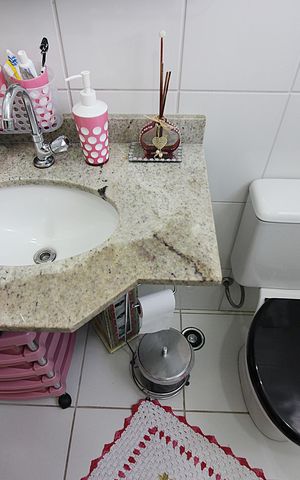 Apartamento à venda com 64m², 3 quartos e 2 vagasBanheiro Social