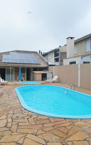 Casa de condomínio à venda com 84m², 3 quartos e 2 vagasÁrea Comum - Piscina