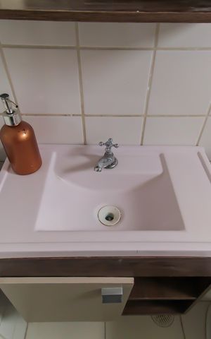 Apartamento para alugar com 44m², 2 quartos e sem vaga Apartamento para alugar com 44m², 2 quartos e sem vagaBanheiro