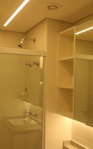 Apartamento para alugar com 25m², 1 quarto e sem vagaBanheiro
