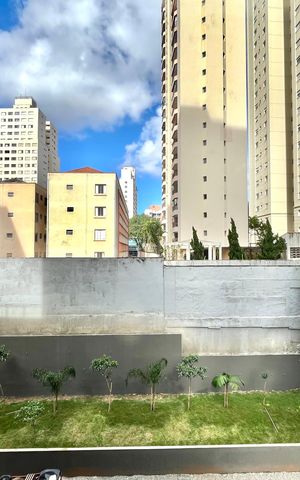 Studio para alugar com 26m², 1 quarto e sem vaga Studio para alugar com 26m², 1 quarto e sem vagaVista da Varanda