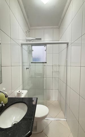 Apartamento para alugar com 110m², 2 quartos e 2 vagas Apartamento para alugar com 110m², 2 quartos e 2 vagasBanheiro da Suíte