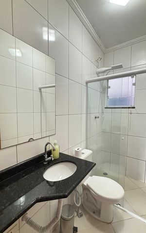 Apartamento para alugar com 110m², 2 quartos e 2 vagas Apartamento para alugar com 110m², 2 quartos e 2 vagasBanheiro da Suíte