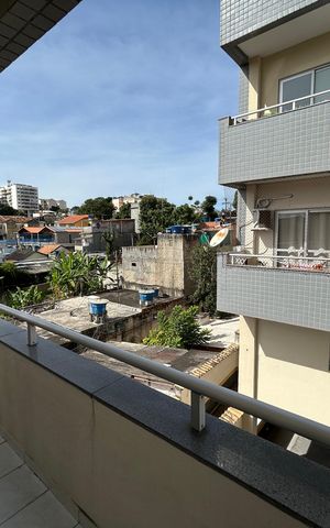 Apartamento à venda com 68m², 2 quartos e 1 vagaVaranda do Quarto 1